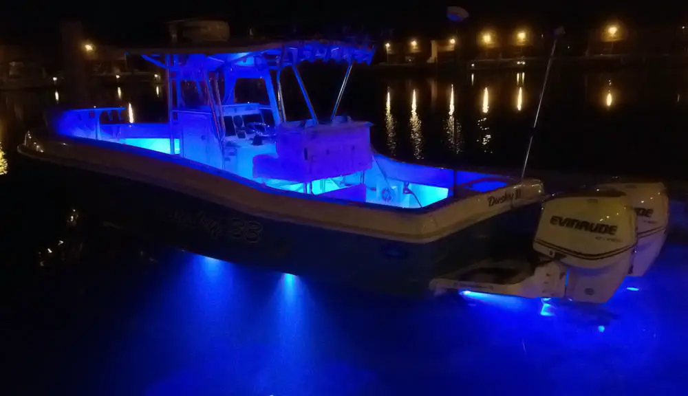 Underwater Boat Light - CONVEX MSR18240 - ASTEL MARINE - LED / Surface-mount / Multi-color